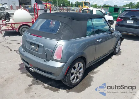 2005 Mini Cooper S from USA, damaged, VIN WMWRH33495TF82332